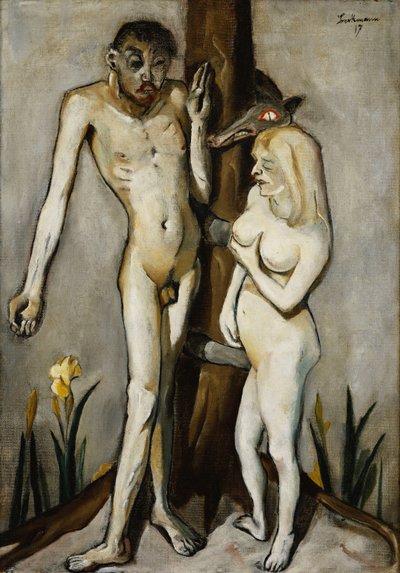 Adam et Ève - Max Beckmann