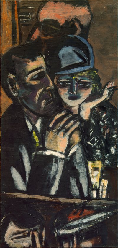 Bar, brun - Max Beckmann