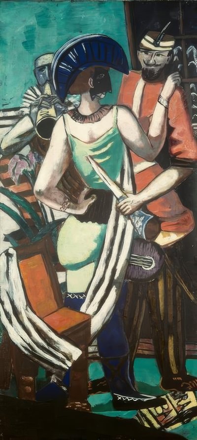 Mardi Gras Paris - Max Beckmann