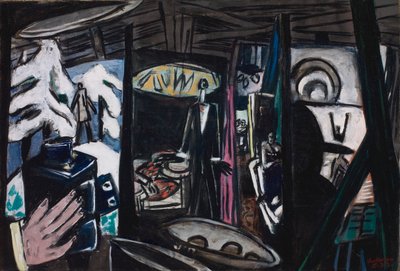 Studio de cinéma - Max Beckmann