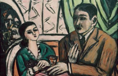 Café des artistes - Max Beckmann