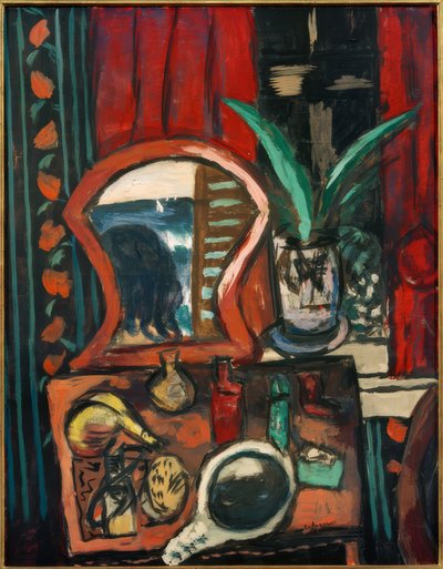 Nature morte avec coiffeuse - Max Beckmann