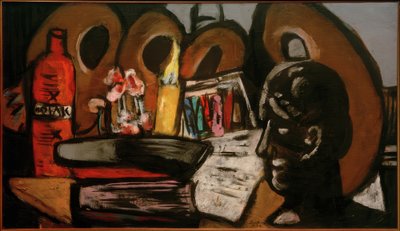 Nature morte avec palettes - Max Beckmann