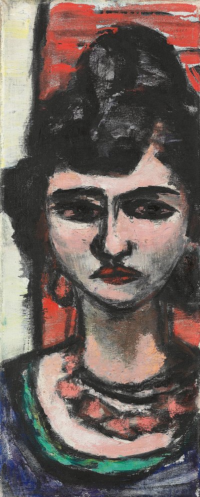 La femme italienne - Max Beckmann