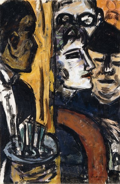 Café jaune - Max Beckmann