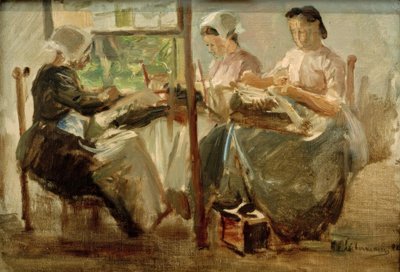 Dentellières brabançonnes - Max Liebermann