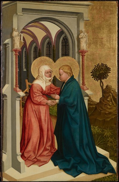 Visitation de Marie - Meister des Albrechtsaltars