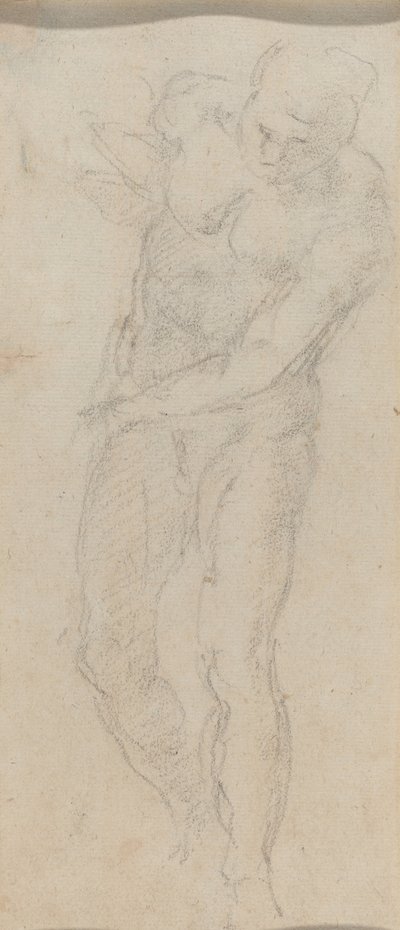 Nu masculin (verso) - Michelangelo