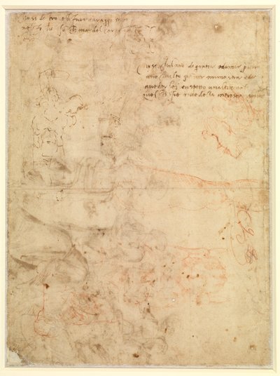 Étude de figure - Michelangelo Buonarroti