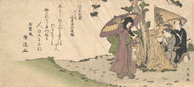 Où est Tokubei, vers 1800 - Momokawa Shiko