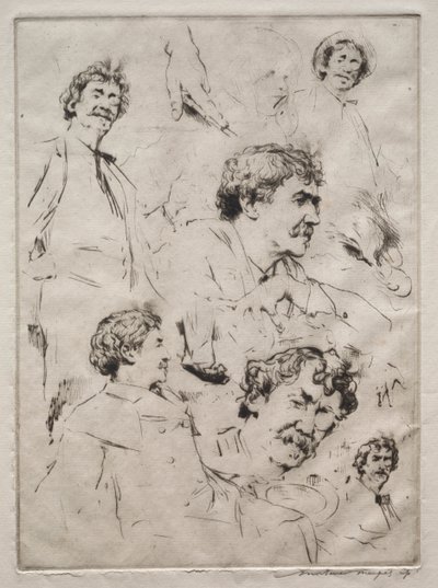 Six Visages de Whistler - Mortimer Menpes