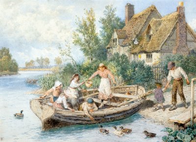 Le Ferry - Myles Birket Foster