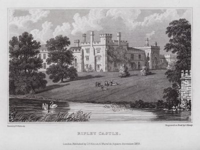 Château de Ripley - Nathaniel (after) Whittock