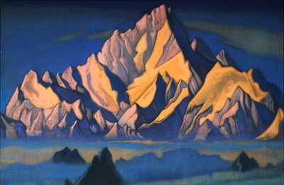 Demeure de Gesar, 1947 - Nicholas Roerich