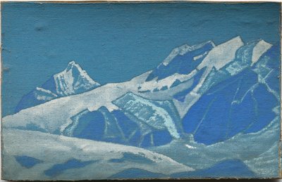 Étude de montagne, c.1928-31 - Nicholas Roerich