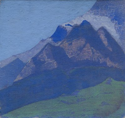 Étude de montagne, c.1929 - Nicholas Roerich