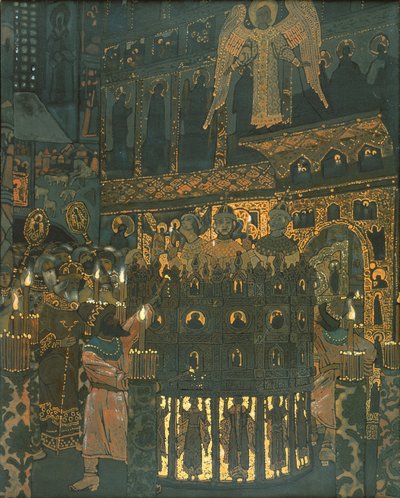 Mystère médiéval à Novgorod - Nicholas Roerich