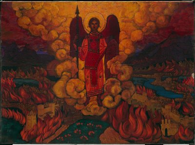 Le Dernier Ange, 1912 - Nicholas Roerich