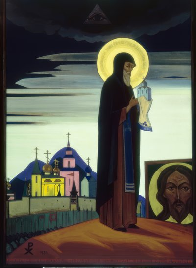 Saint Serge de Radonège - Nikolai Konstantinowitsch Roerich