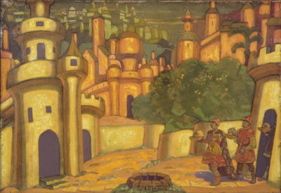 Offrandes, 1910 - Nikolai Konstantinowitsch Roerich