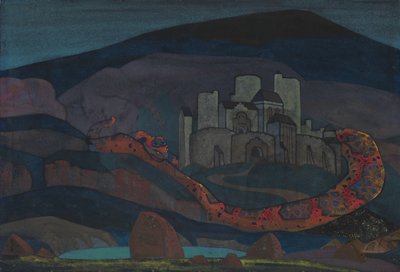 La Ville condamnée, 1914 - Nikolai Konstantinowitsch Roerich