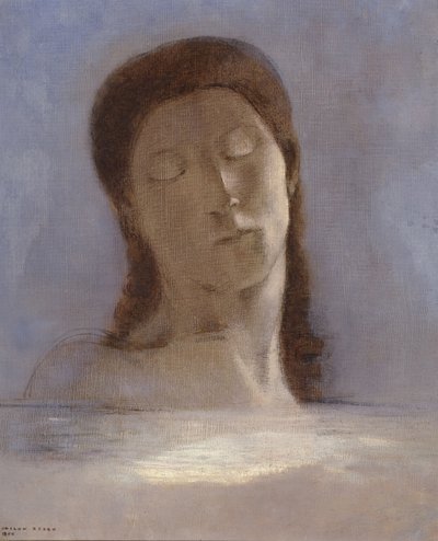 Yeux fermés - Odilon Redon