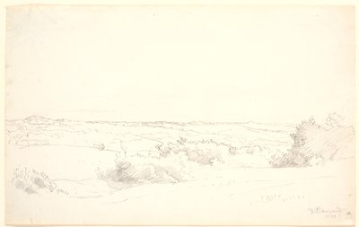 Vue sur un paysage vallonné - P.C. Skovgaard