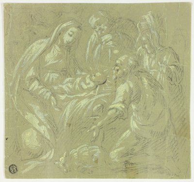 Adoration des bergers - Parmigianino