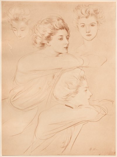 Parisienne - Paul Cesar Helleu