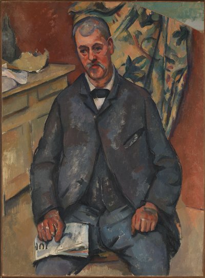 Homme assis - Paul Cézanne