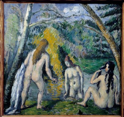 Trois baigneuses par Paul Cézanne (1839-1906). 1879 - Paul Cézanne