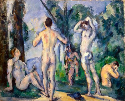 Baigneurs, vers 1890 - Paul Cézanne