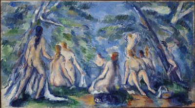 Baigneurs, vers 1895-1896 - Paul Cézanne