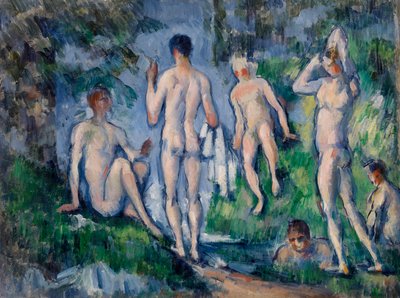 Groupe de baigneurs - Paul Cézanne