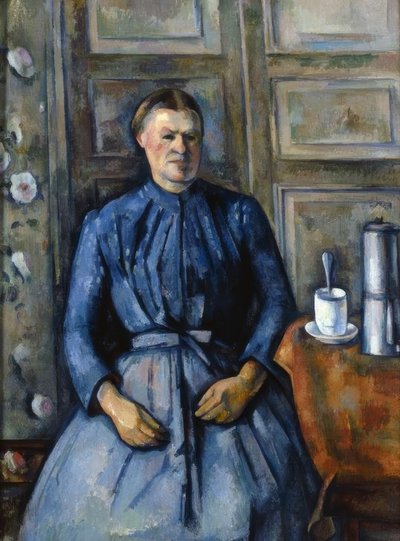 La femme à la cafetière - Paul Cézanne