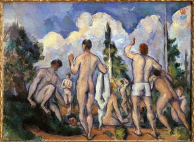 Les Baigneurs - Paul Cézanne