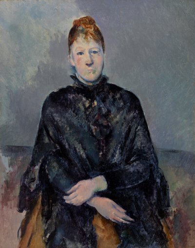 Portrait de Madame Cézanne - Paul Cézanne