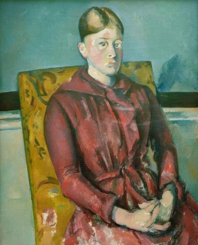 Madame Cézanne au fauteuil jaune - Paul Cézanne