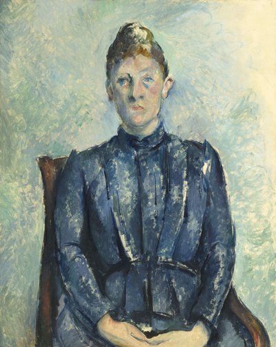 Portrait de Madame Cézanne - Paul Cézanne