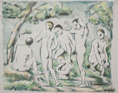 Les Baigneurs, 1897 - Paul Cézanne