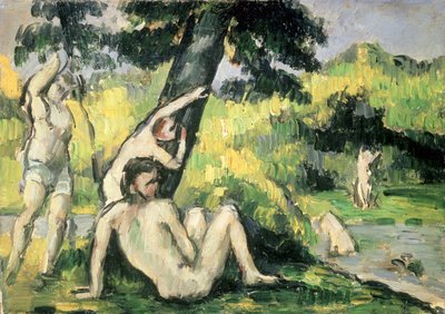 Le Lieu de baignade - Paul Cézanne