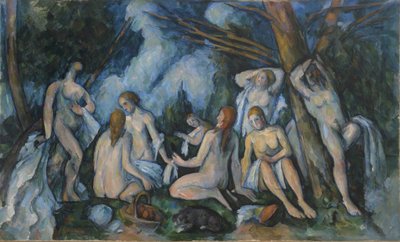 Les grandes baigneuses - Paul Cézanne