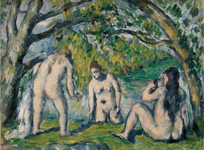 Trois baigneuses - Paul Cézanne