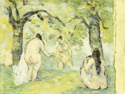 Trois baigneuses, 1875-77 - Paul Cézanne