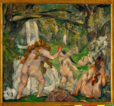 Trois baigneuses - Paul Cézanne