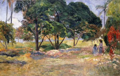 Paysage avec trois arbres, 1892 - Paul Gauguin