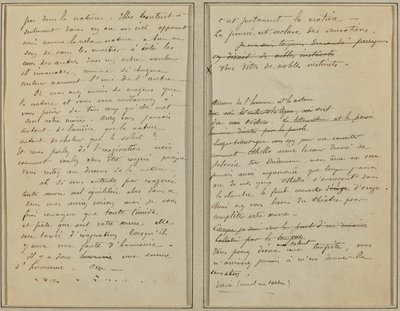 Pages de manuscrit - Paul Gauguin