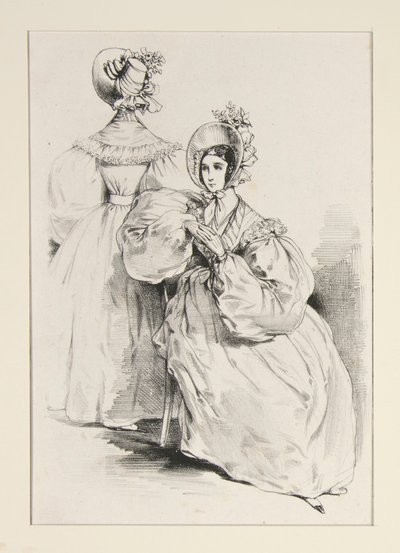 MAI 1836. Robes de jaconas - Paul Gavarni