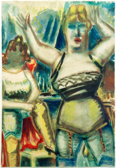 Femme aux bras levés - Paul Kleinschmidt