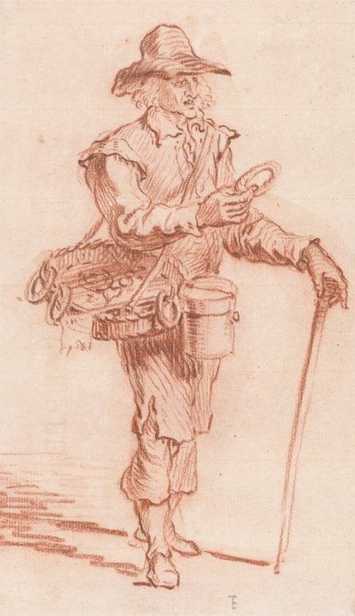 Le colporteur itinérant - Paul Sandby